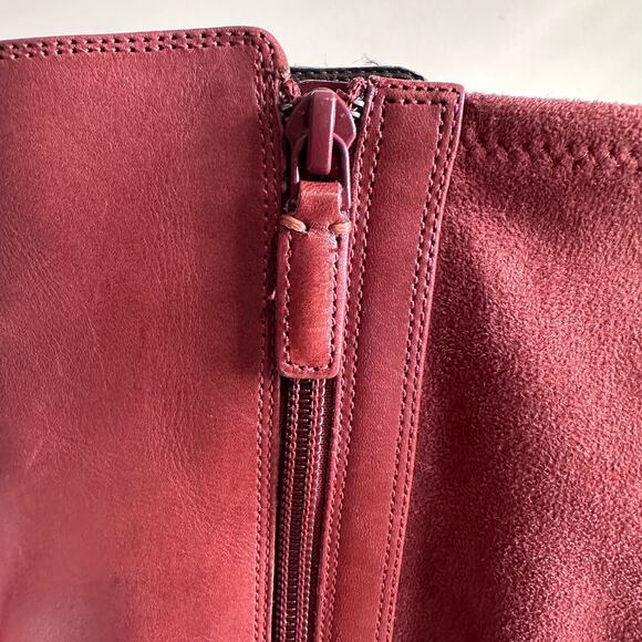 Cole Haan Parker Grand OS Knee High Boot Cherry Mahogany 7 - Picture 7 of 12